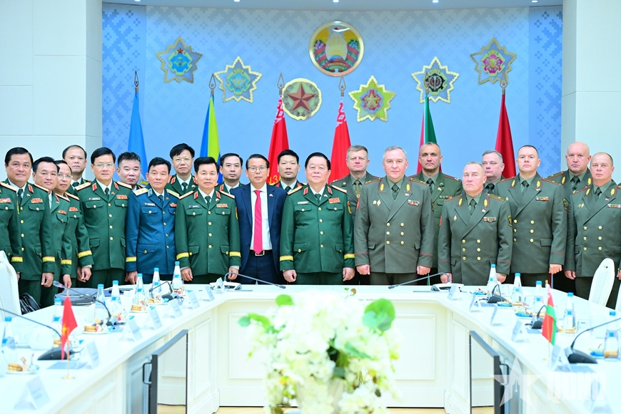 Làm sâu sắc hơn quan hệ hợp tác quốc phòng Việt Nam - Belarus
